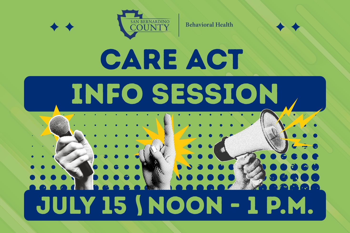 CARE Act Information Session Wednesday, July 15 at Noon - 1 p.m.