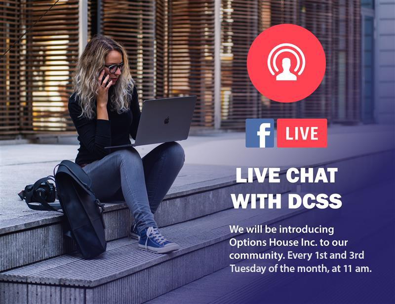 Live chat with DCSS.