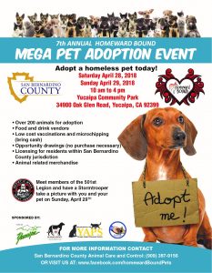 pet adoption events near me today