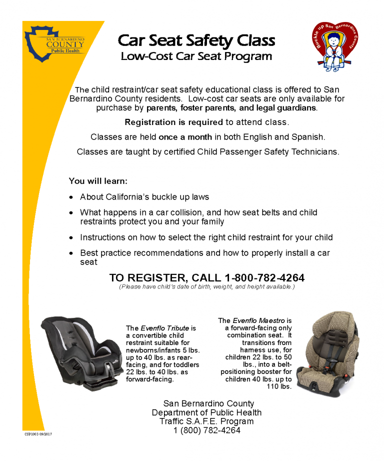 Lowcost car seat flyer_Page_1 Department of Public Health