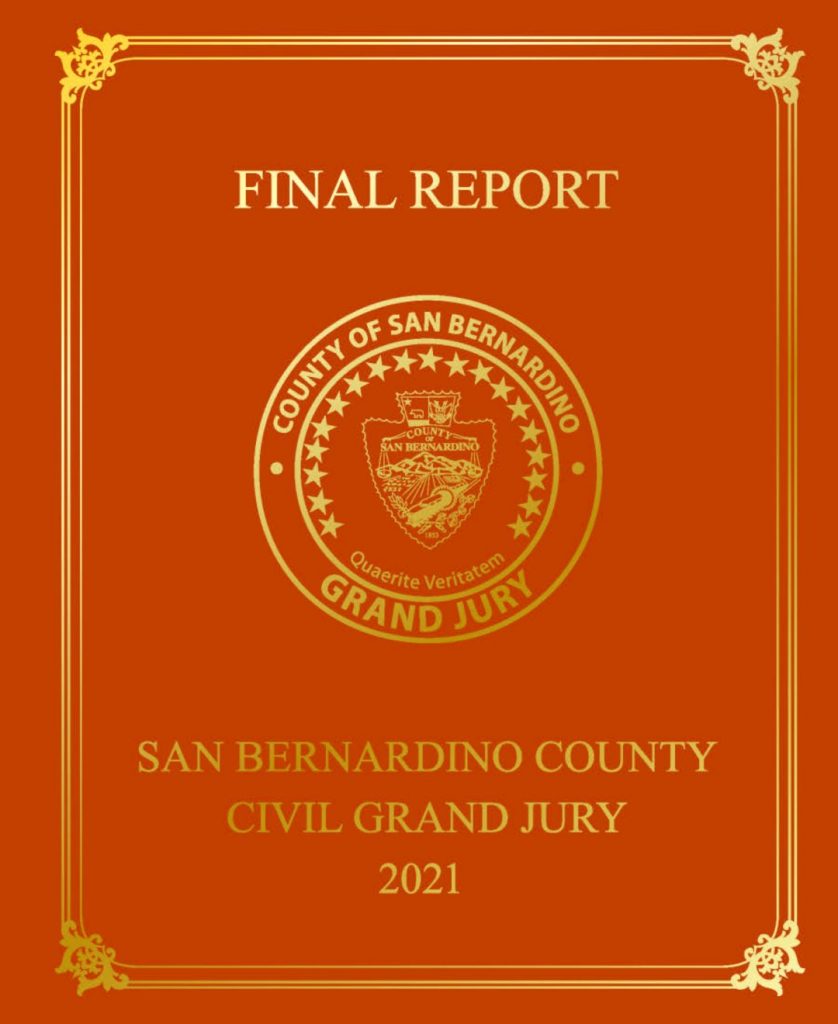 Reports San Bernardino County Grand Jury
