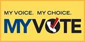 my voice. my choice. my vote