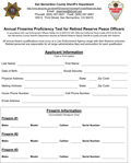 Retired Reserve Annual Firearms Qualification