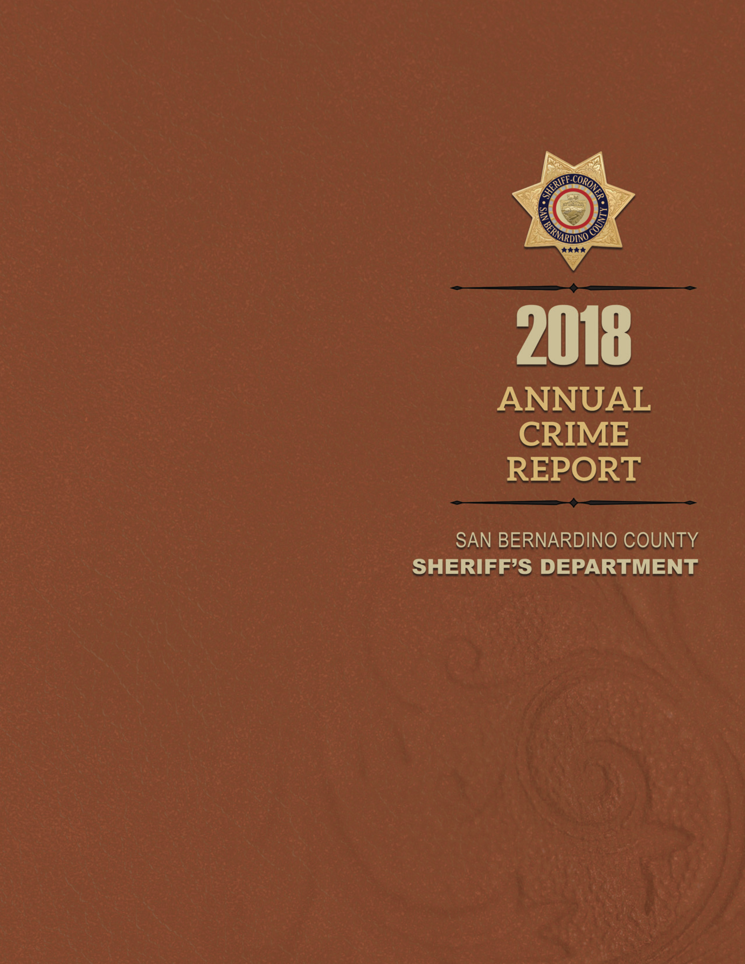 2018 Annual Crime Report