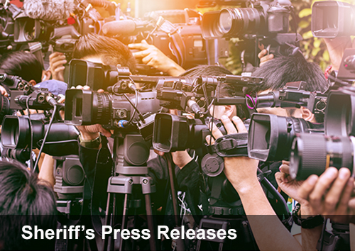 Sheriff's Press Releases