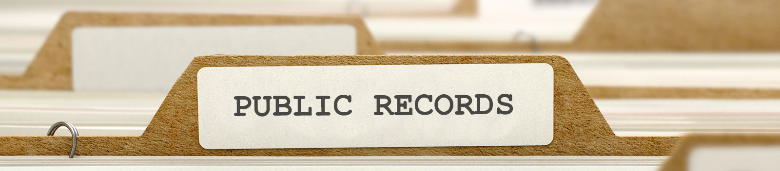 Public Records page Header Image 