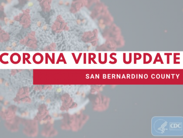 Coronavirus Update in San Bernardino County