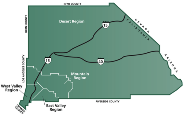 san bernadino county map 2015 Community Indicators Report san bernadino county map